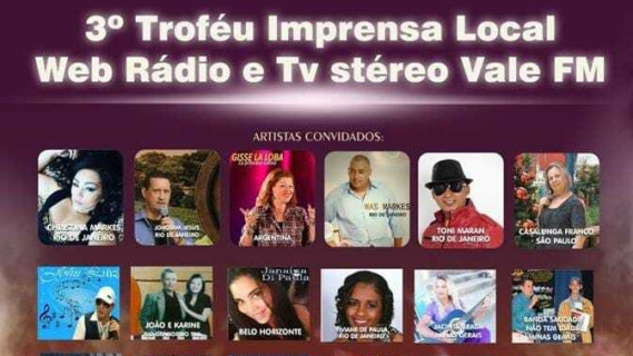 3º TROFÉU IMPRENSA DA WRSVFM - 2018