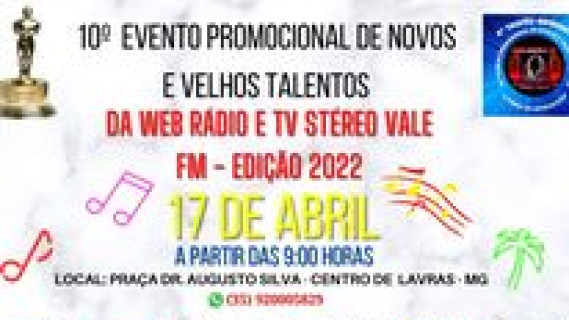10º EVENTO CULTURAL E PROMOCIONAL DA WRSVFM